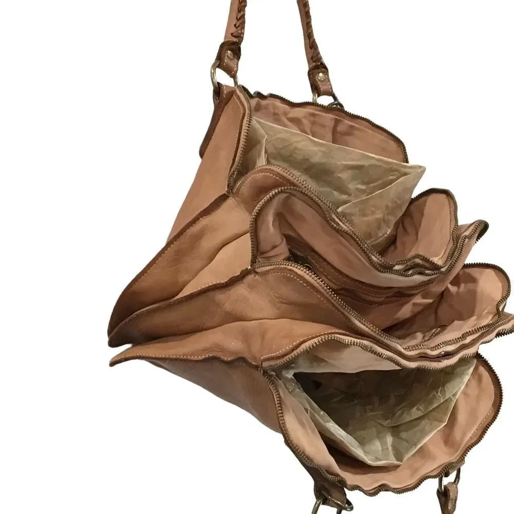 Constanza Rota Satchel, Cognac